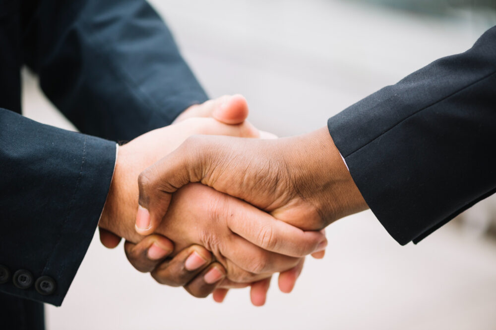Image of a handshake