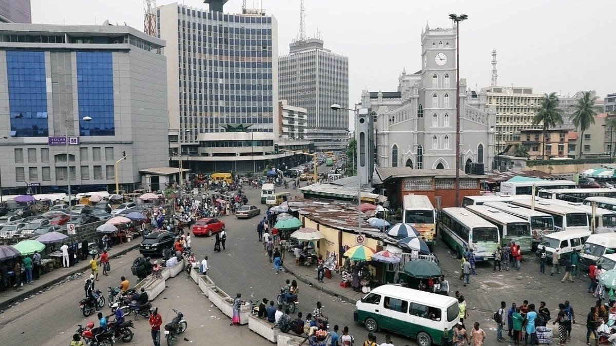 An image showing a city in Nigeria