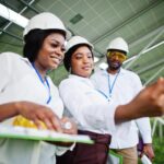 Image of people in a greenhouse - rhinobay energy